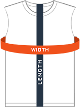 sleeveless jersey size chart guide