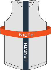 tank top size chart